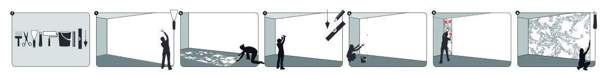 Komar Vliestapete Digitaldruck Vlies - Frühling auf dem Land - Größe 450 x 280 cm, glatt, bedruckt, (9 St), Wohnzimmer, Schlafzimmer