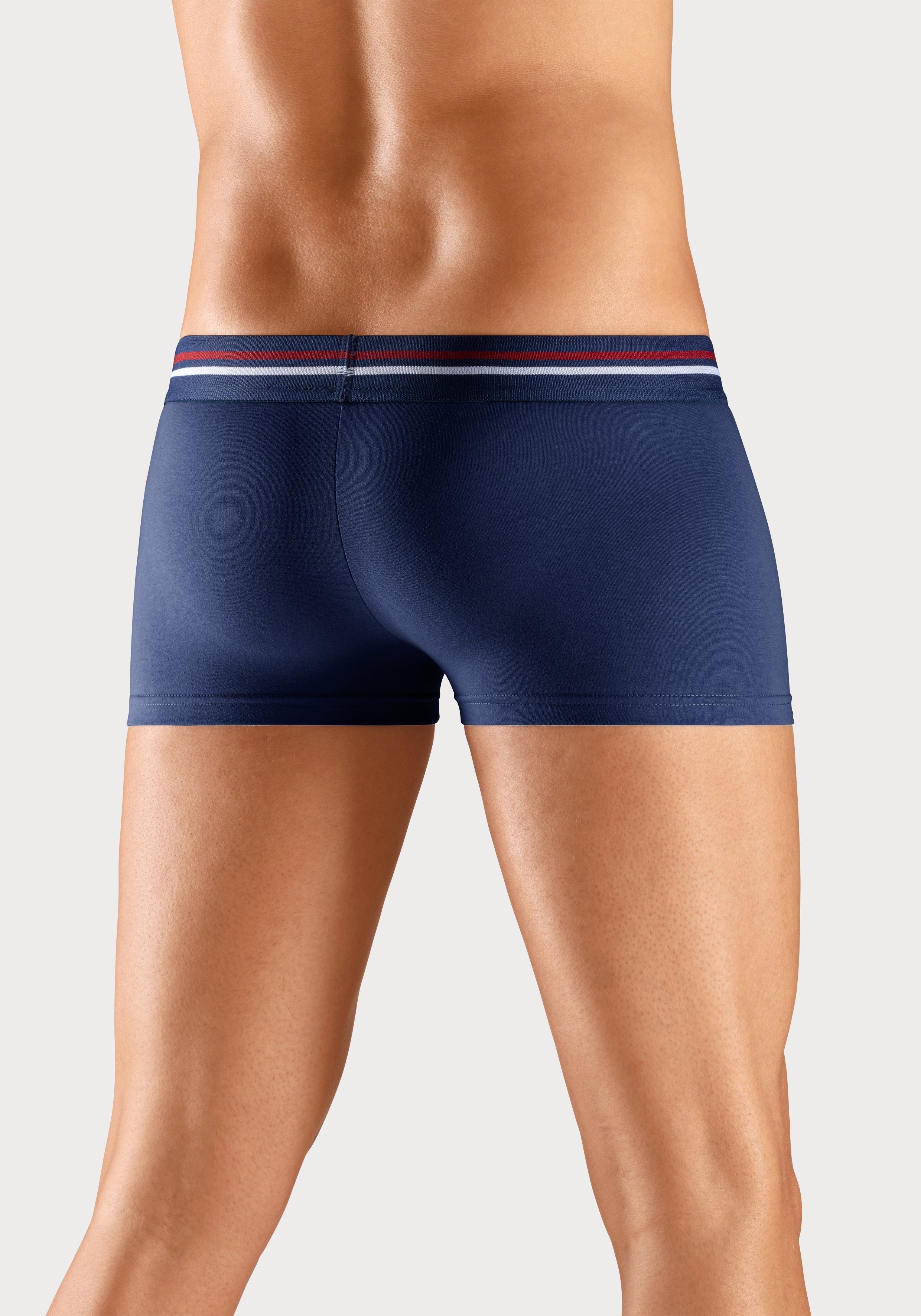 H.I.S Hipster (Packung, 5-St) knapp sitzende Boxershorts mit Streifen aus Baumwollmischung