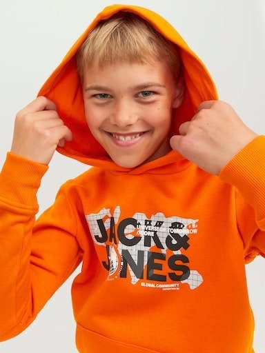 Jones Junior Kapuzensweatshirt SWEAT JCODUST exuberance & Jack JNR SN HOOD