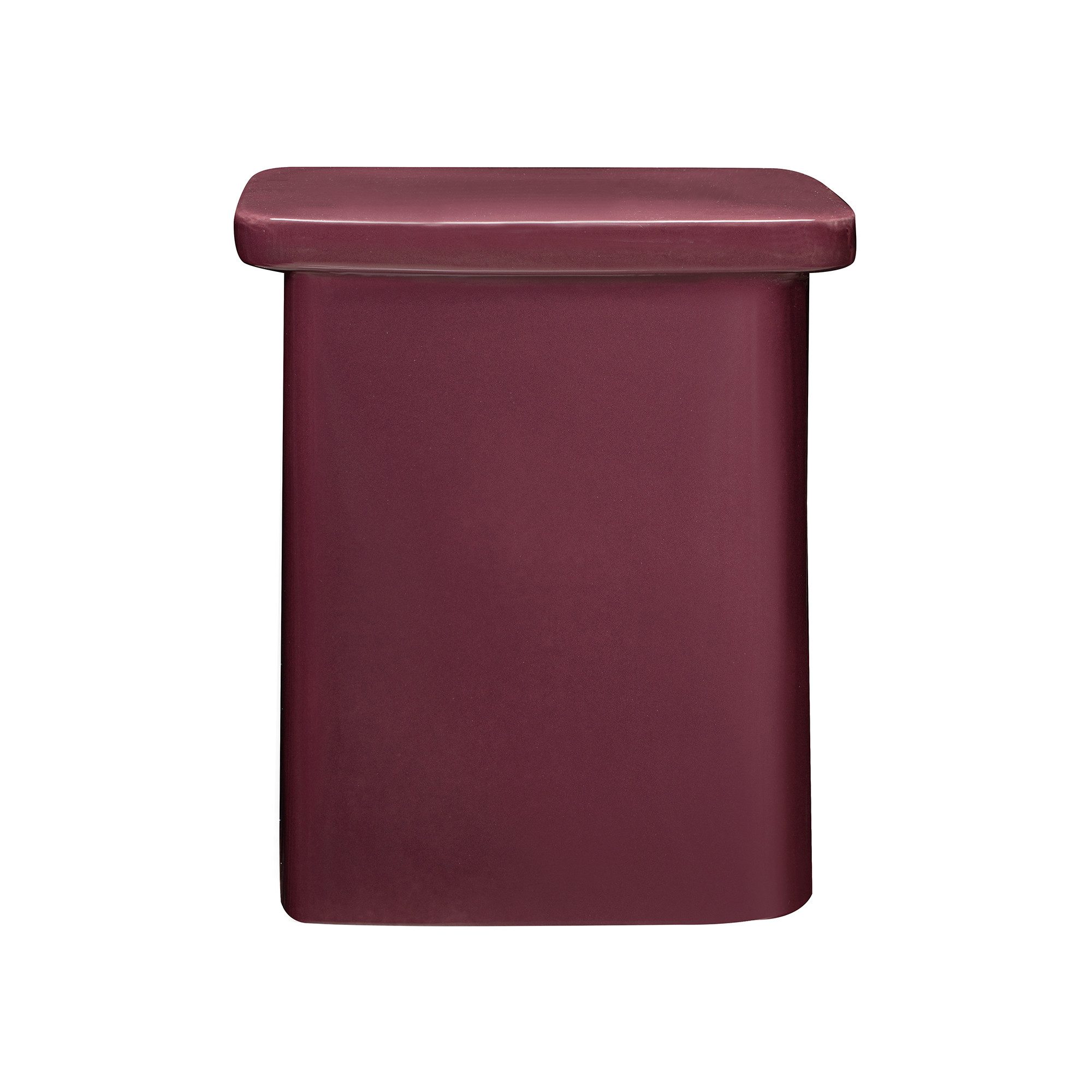 blomus Hocker -TOKI- Keramikhocker, Deko-Hocker, Beistelltisch: Modernes Design (1 St., 1x Hocker), minimalistisch, T-Shape Design, Keramikoberfläche, In- und Outdoor