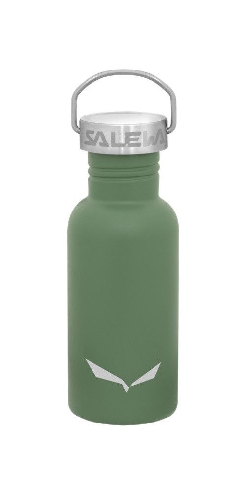 Salewa Trinkflasche Aurino Edelstahl (leicht, robuste Material) 500ml grün