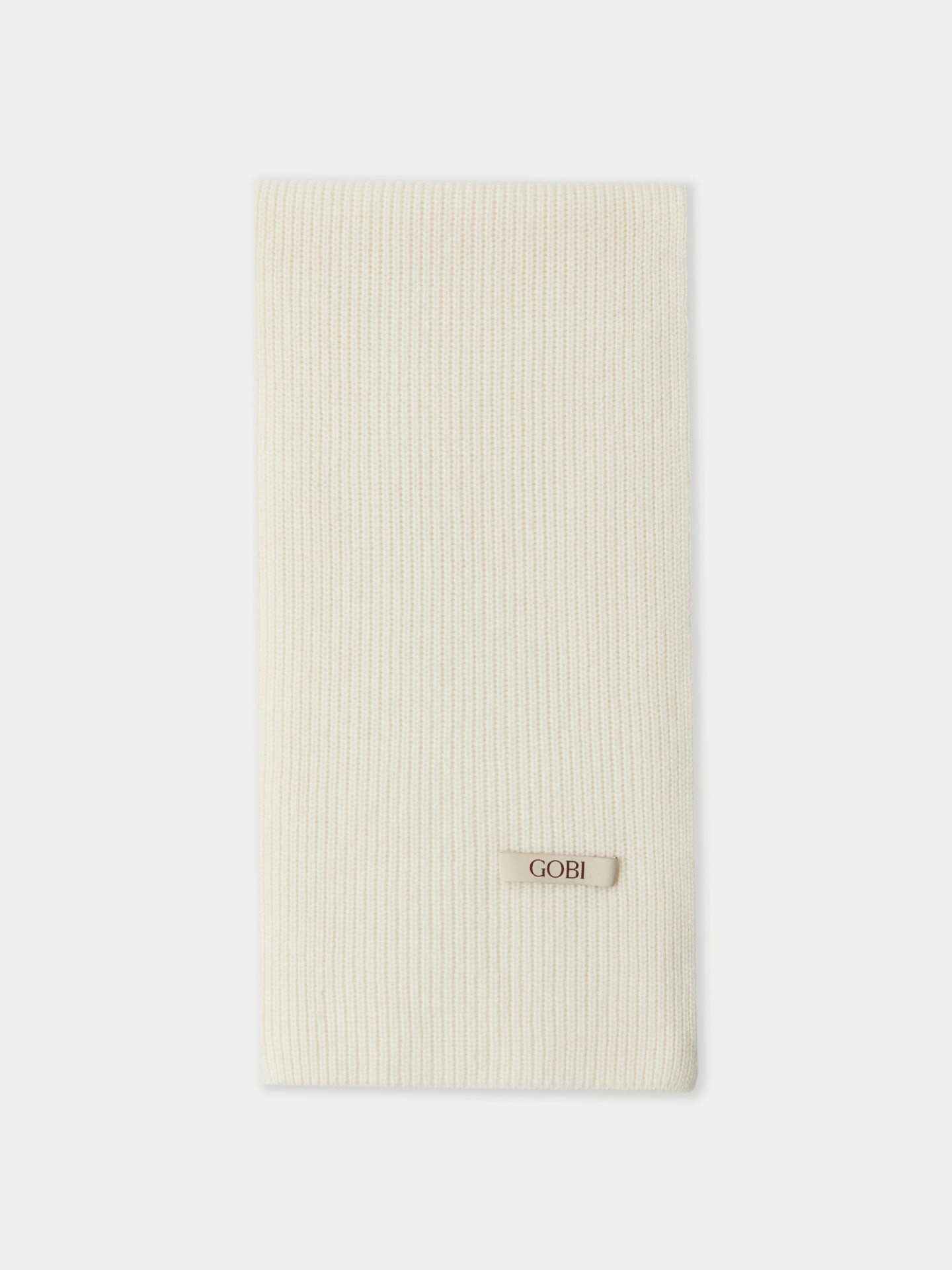 GOBI Cashmere Strickschal Schal mit Patentmuster