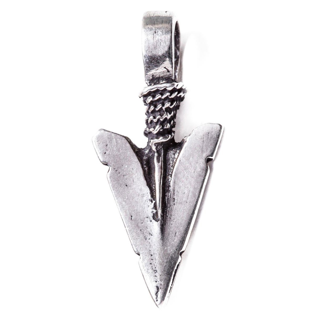 Kettenanhänger Pfeilspitze Schmuck Anhänger 925er Silber - Waffen - 26x12mm