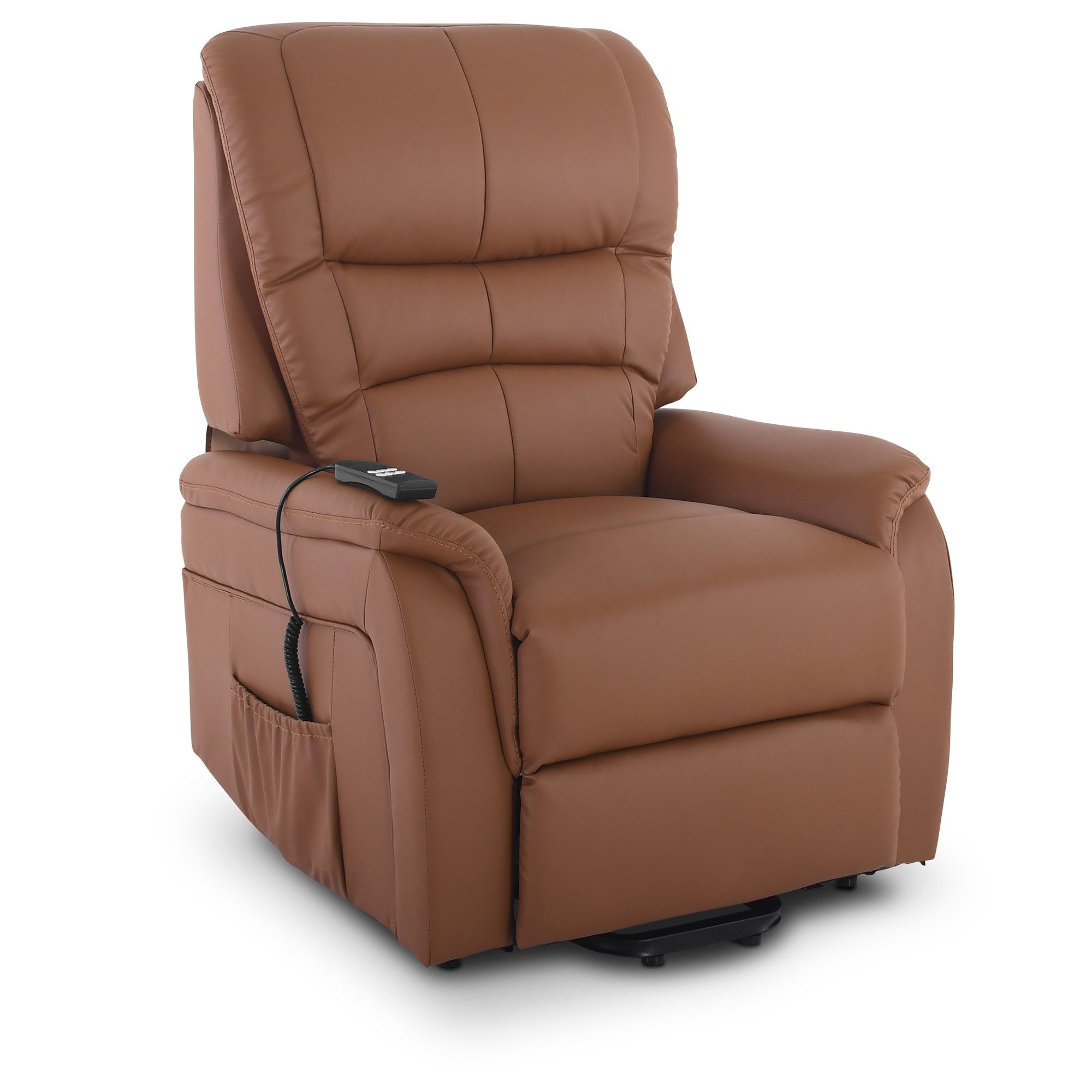 Raburg TV-Sessel Fernsehsessel mit Aufstehhilfe, 120 kg, Relax- & Liegefunktion, Jan, Relaxsessel, elektrisch mit Fernbedienung, 2× Motoren