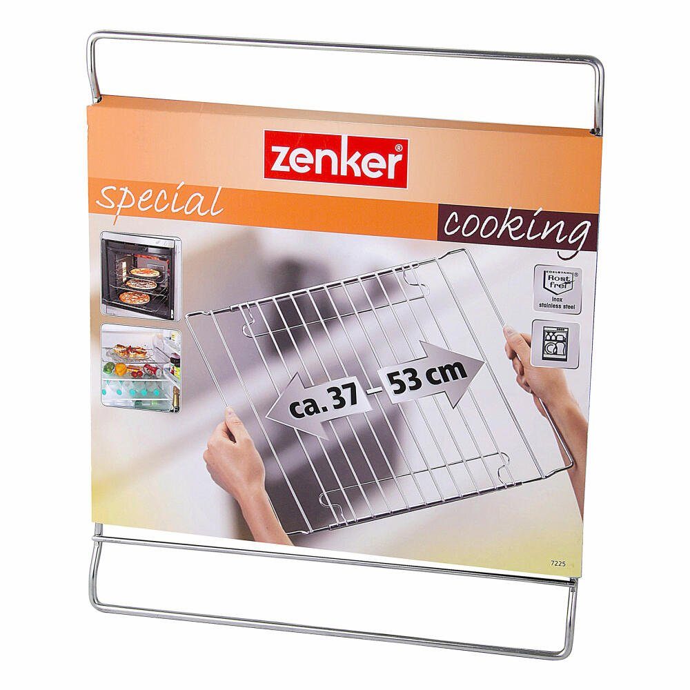 Zenker Backofenrost Special Cooking Universal-Backofenrost, Edelstahl