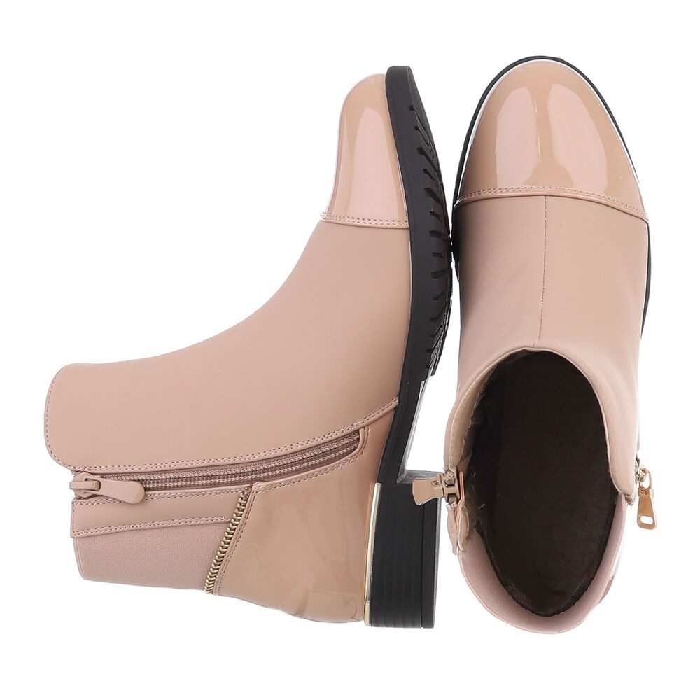 Ital-Design Damen Elegant Stiefelette (87417703) Blockabsatz Flache Stiefel günstig online kaufen