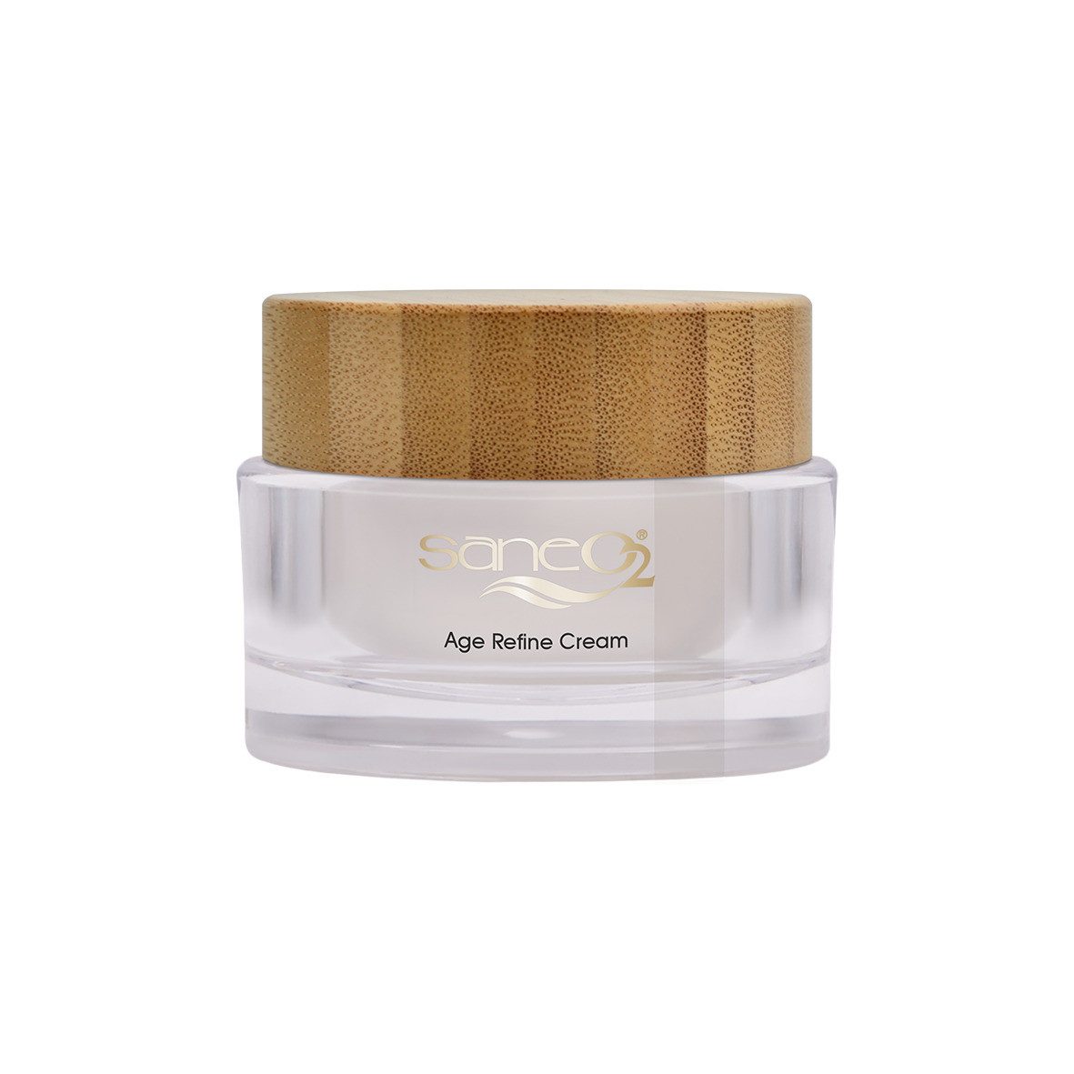 GW Nature Cosmetic Anti-Aging-Creme SaneO2® Age Refine Cream 50 ml - Anti Aging Creme, Mit Dongbaek-Öl, Hyaluron & pflanzlichem Collagen