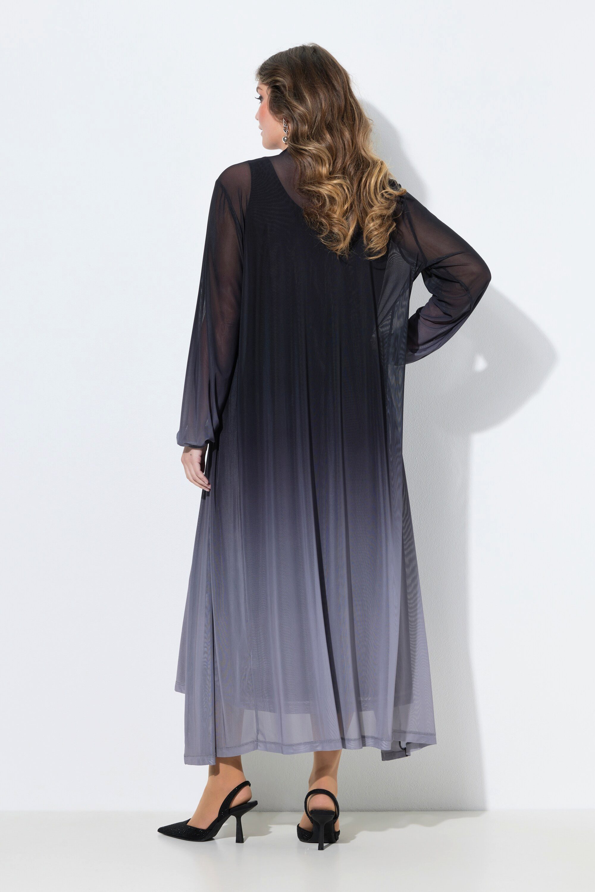 MIAMODA Sommerjacke Jacke gerade Passform Mesh mit Farbverlauf günstig online kaufen