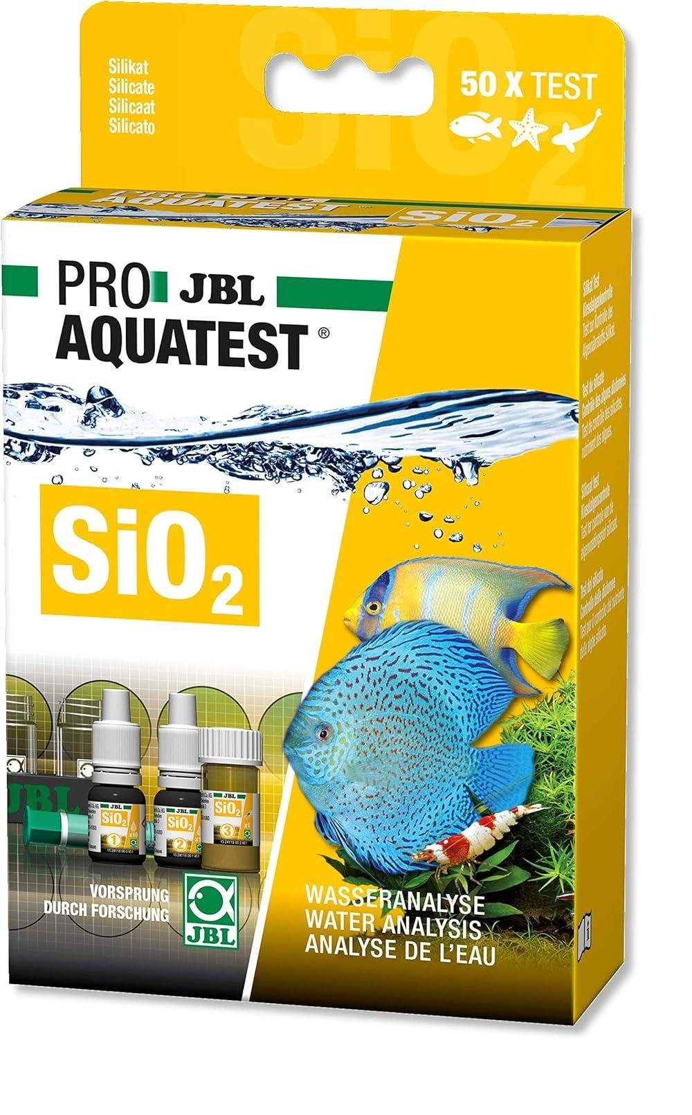 Aquarium-Wassertest JBL PROAQUATEST SiO2 Silikat Wassertest in Süß- & Meerwasser-Aquarien
