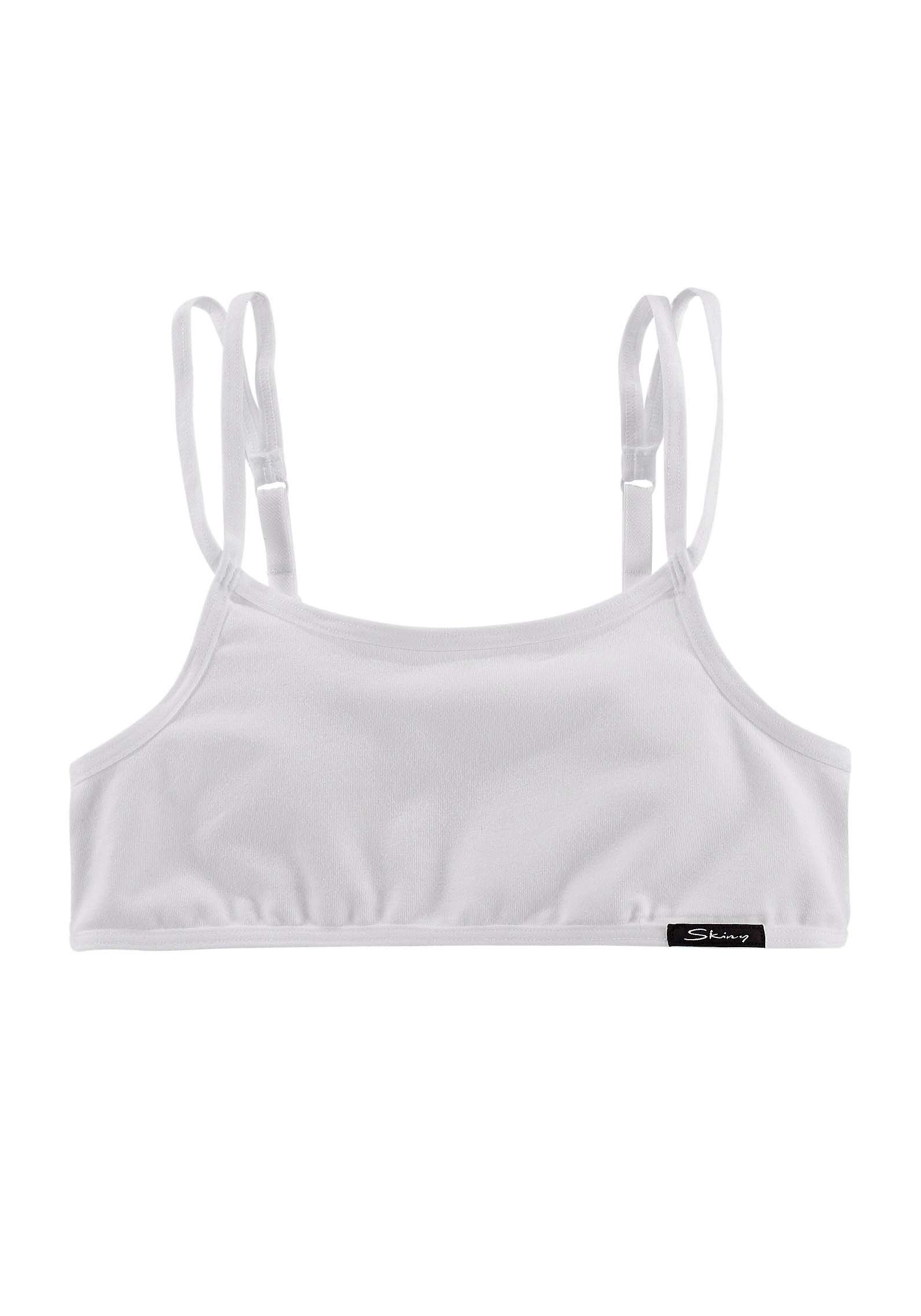 XINYUNZU Mädchen Bustiers 2er Set - Baumwolle Bralette Für Teenager 8-14 Jahre