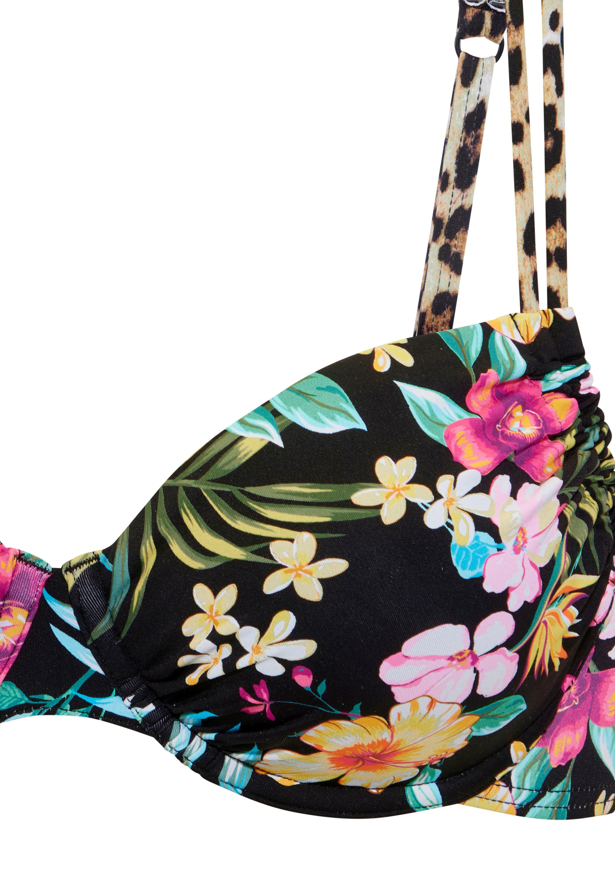 Buffalo Bügel-Bikini-Top Simba, im angesagten Print