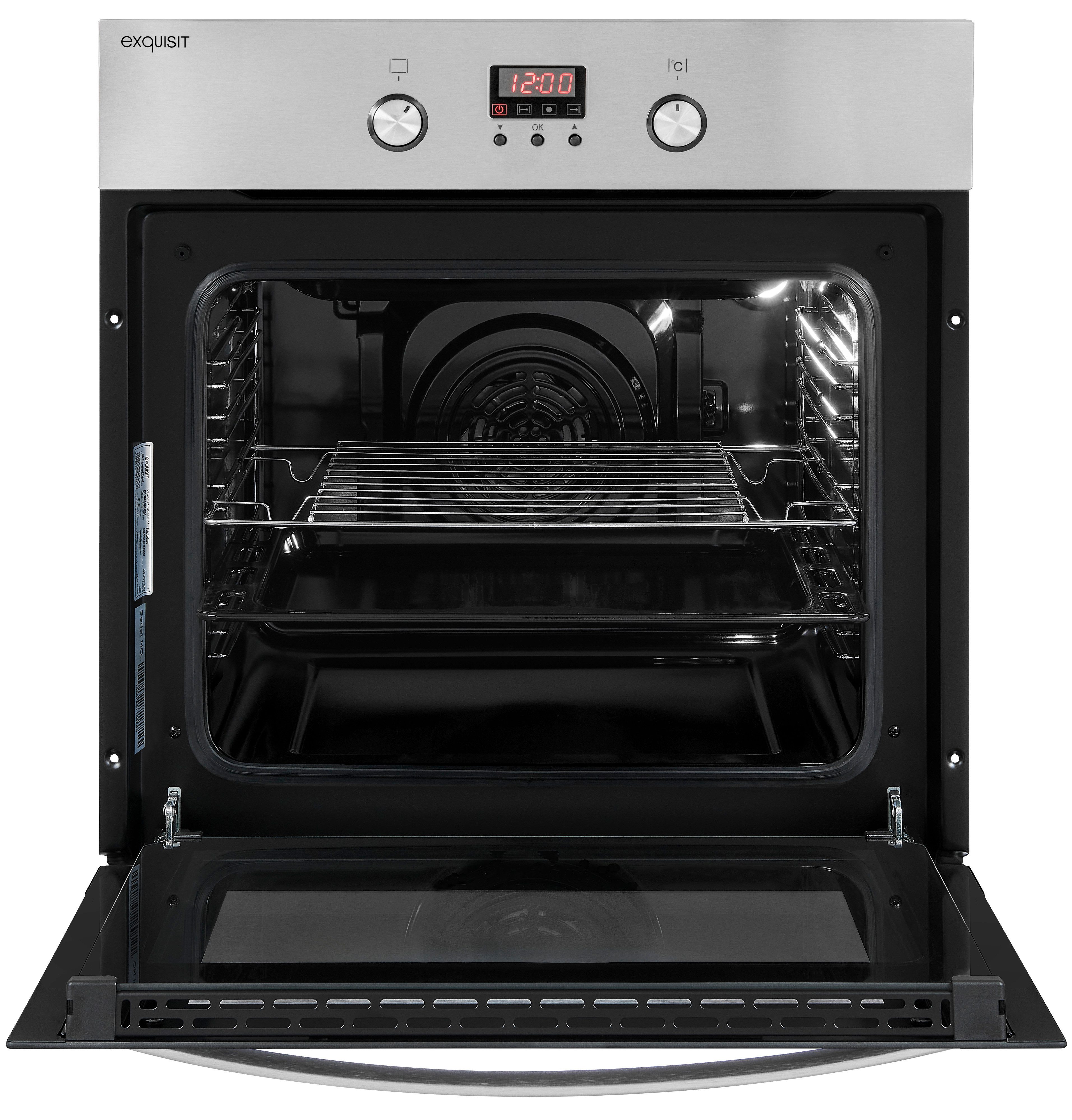 exquisit Backofen EBE 65-1H, Pizzafunktion – ideal für Pizza, Focaccia und mehr!