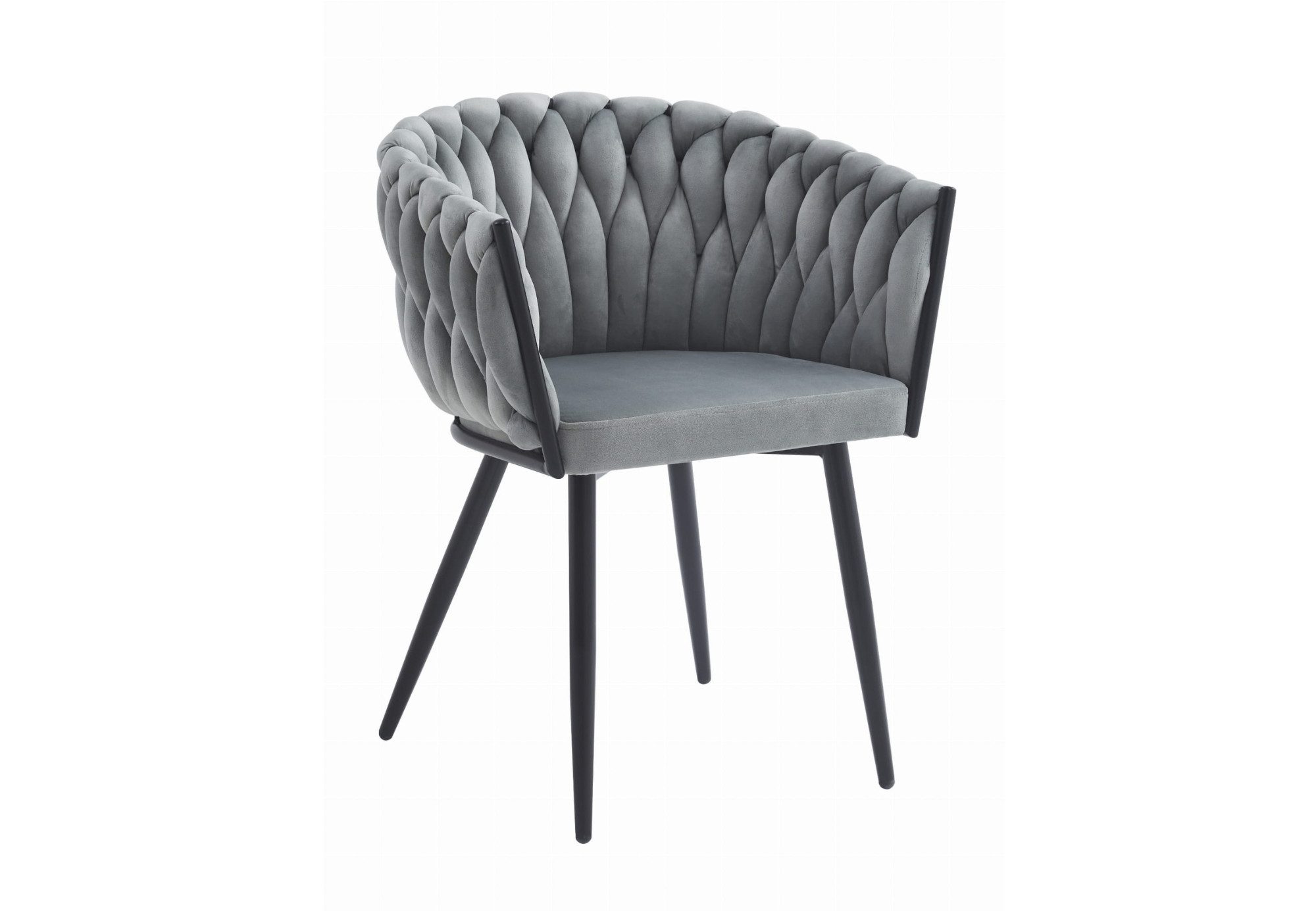 Home Collective Polsterstuhl mit gestepptem Design, günstig online kaufen