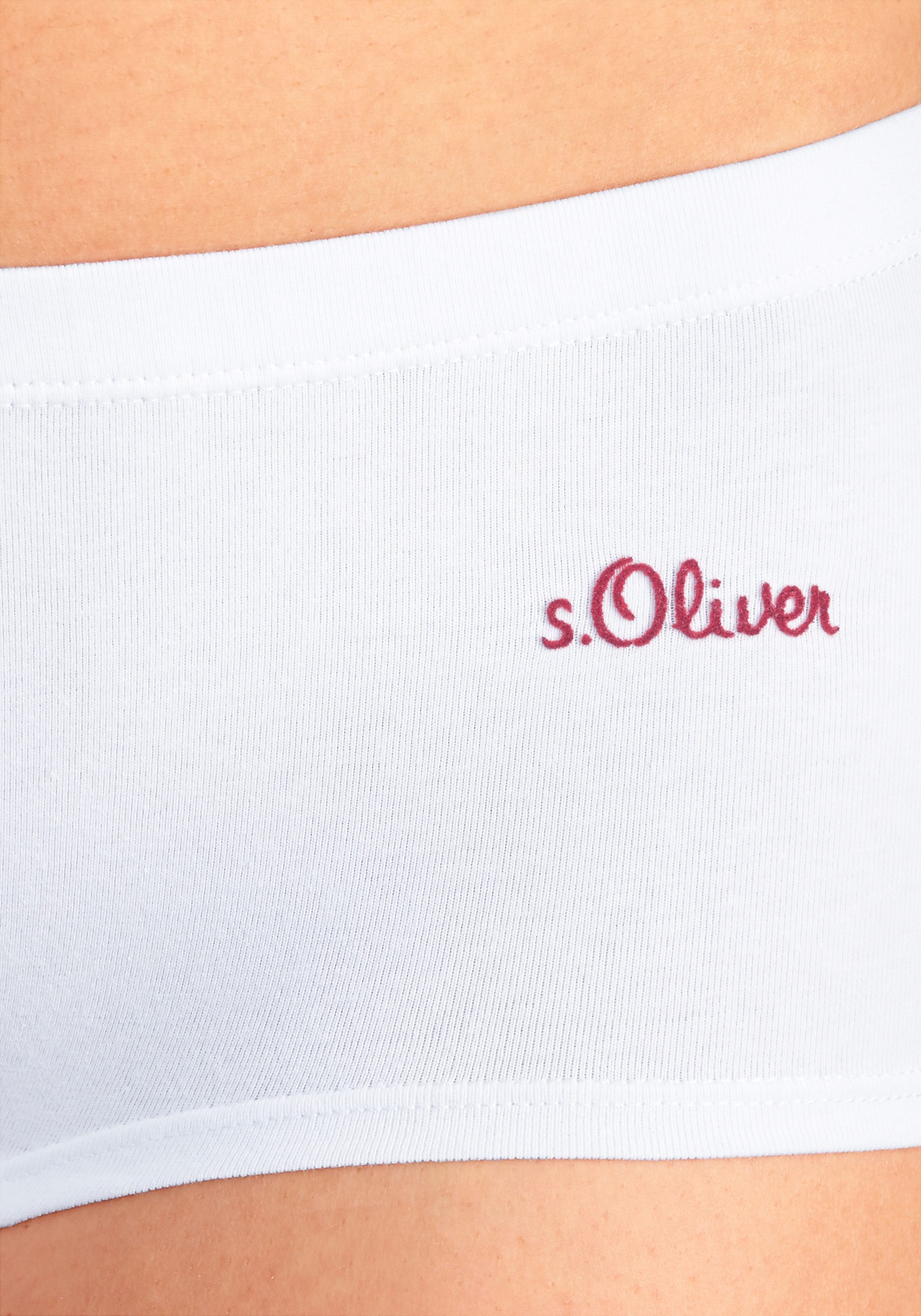 s.Oliver Hipster (3er-Pack) aus elastischer Baumwoll-Qualität
