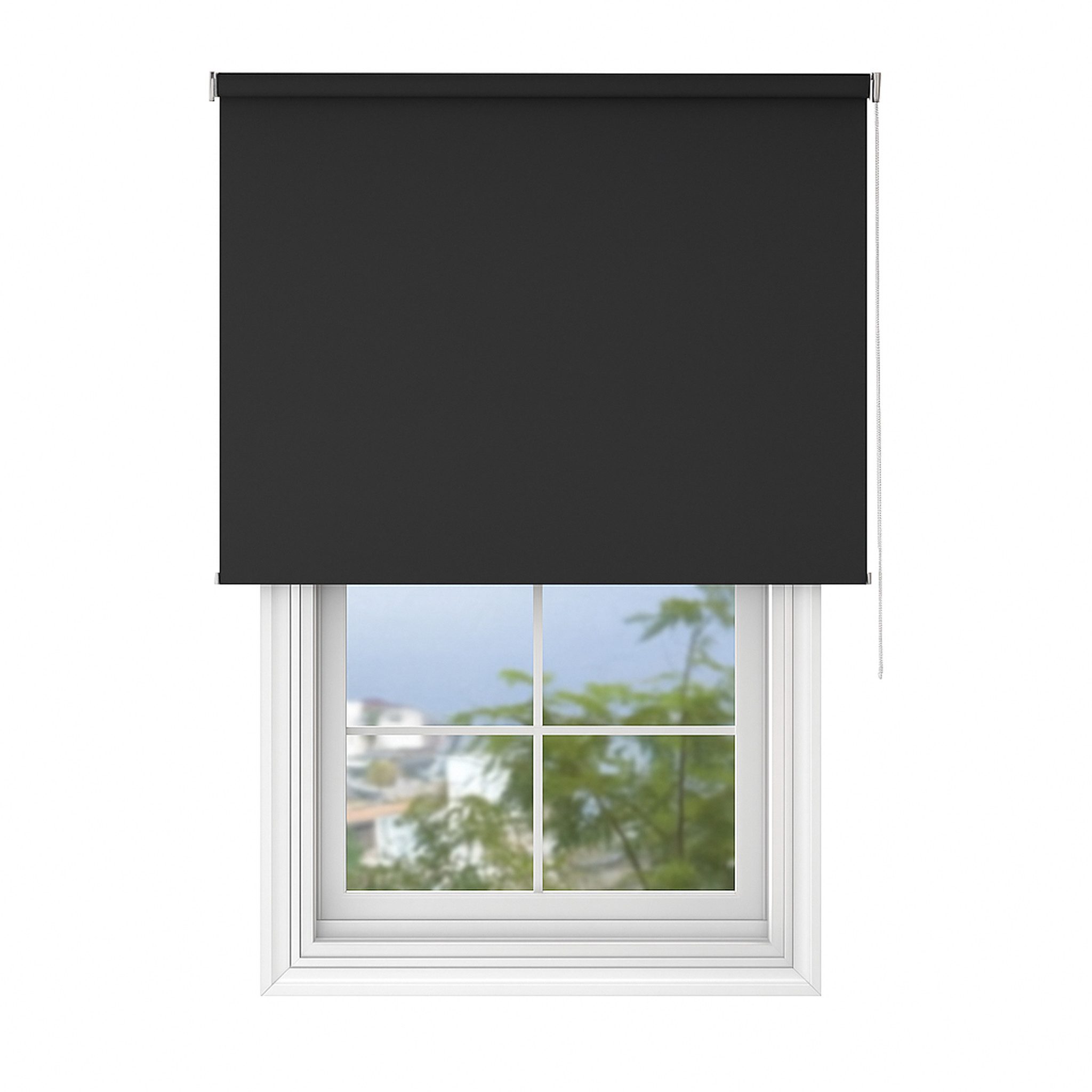 Seitenzugrollo Tageslicht-Rollo Basic GL, Deco-Raum, blickdicht, Wand- und Deckenmontage, einfache Selbstmontage, zum Schrauben, lichtdurchlässig & blickdicht, stufenlos, einfache Montage