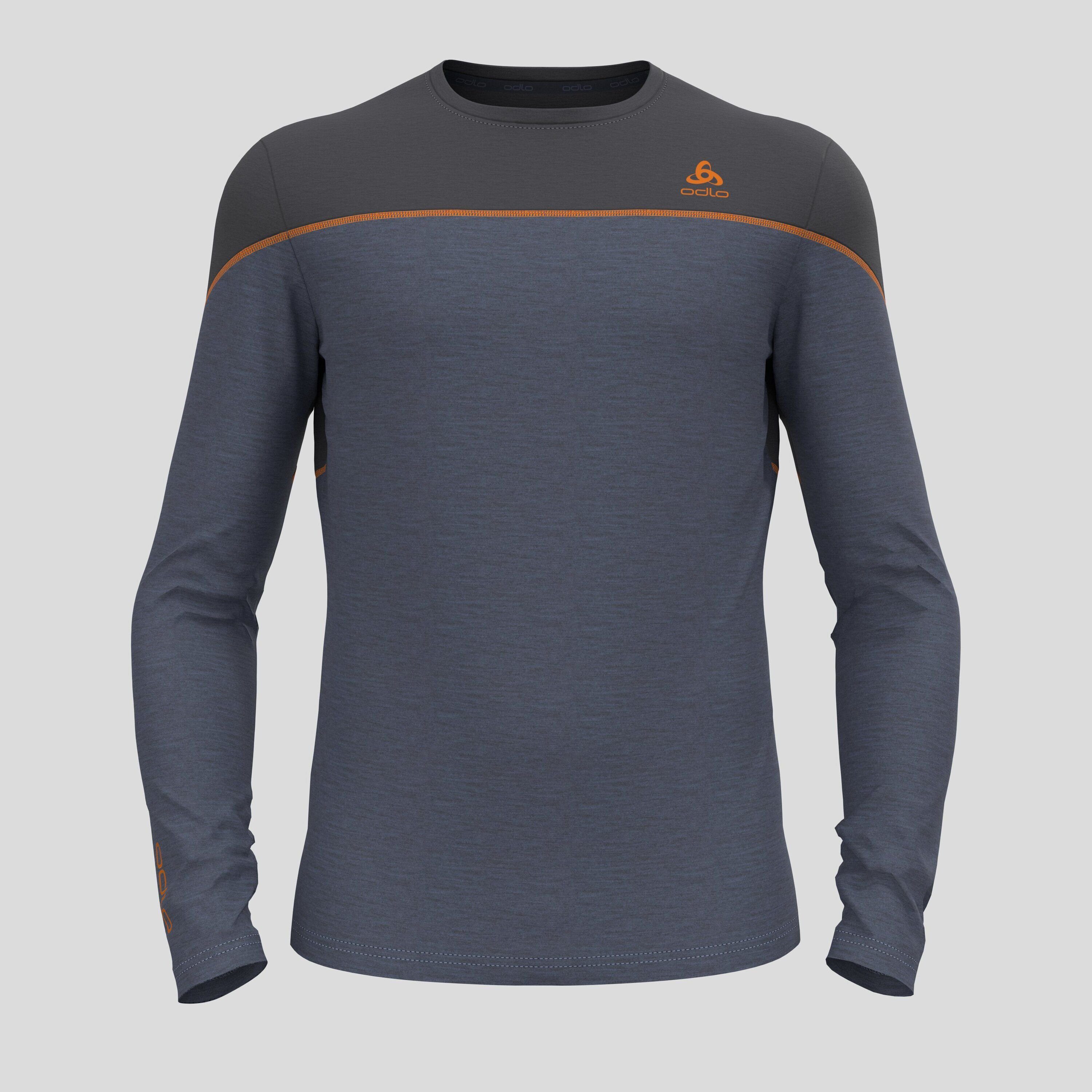 Odlo Funktionsunterhemd Langärmeliger Revelstoke Performance Wool Warm Base Layer