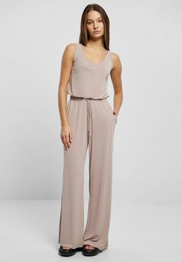 URBAN CLASSICS Jumpsuit Urban Classics Damen Ladies Long Sleevless Modal Jumpsuit (1-tlg)