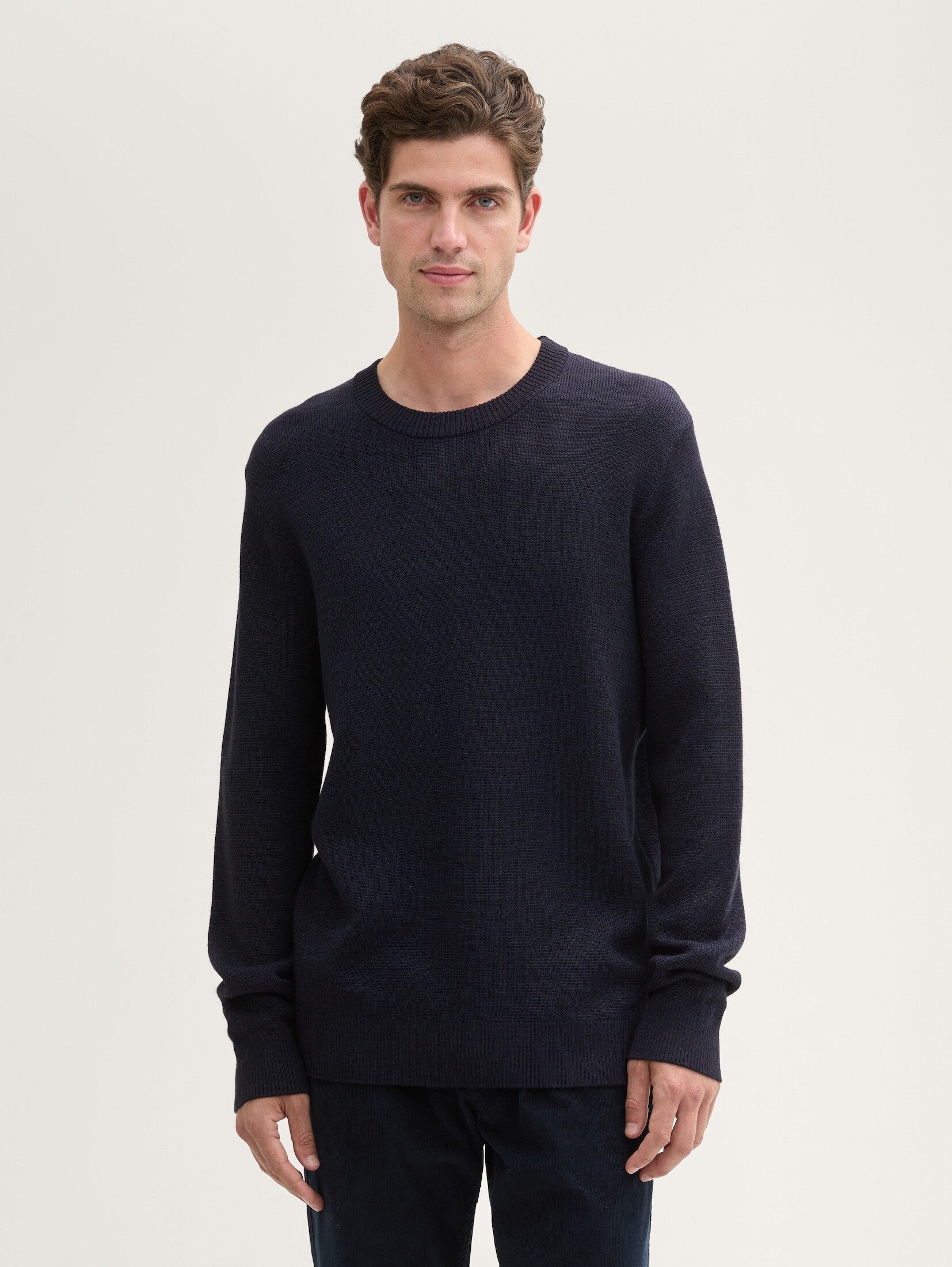 Strickpullover Comfort Wool - Pullover mit Struktur