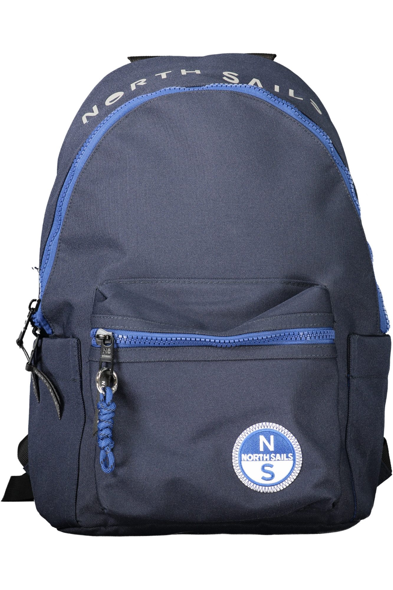 North Sails Rucksack, Herren-Rucksack in Blau mit Laptopfach und abnehmbarem Schlüsselanhä