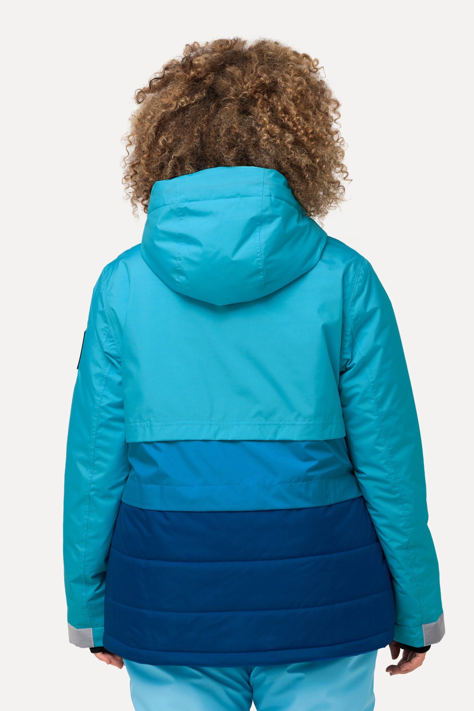 Ulla Popken Funktionsjacke HYPRAR Funktionsjacke wasserdicht 2-Wege-Zipper