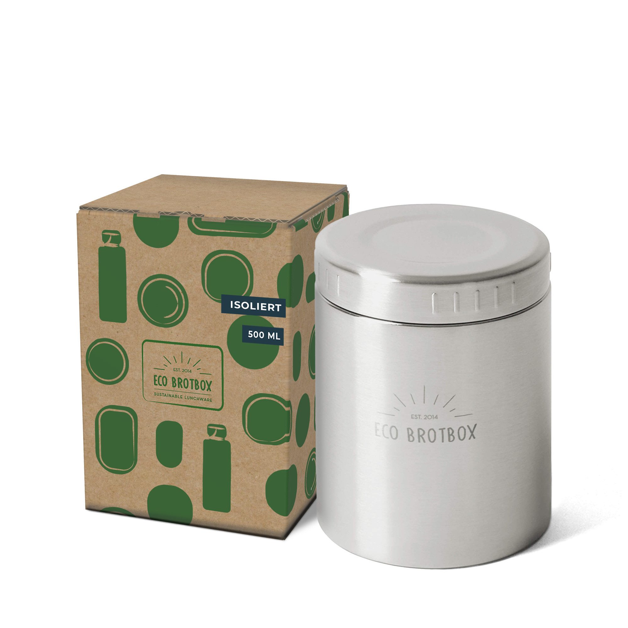 ECO Brotbox Isoliermilchbehälter Isolierbehälter BO+ (0,5 L)