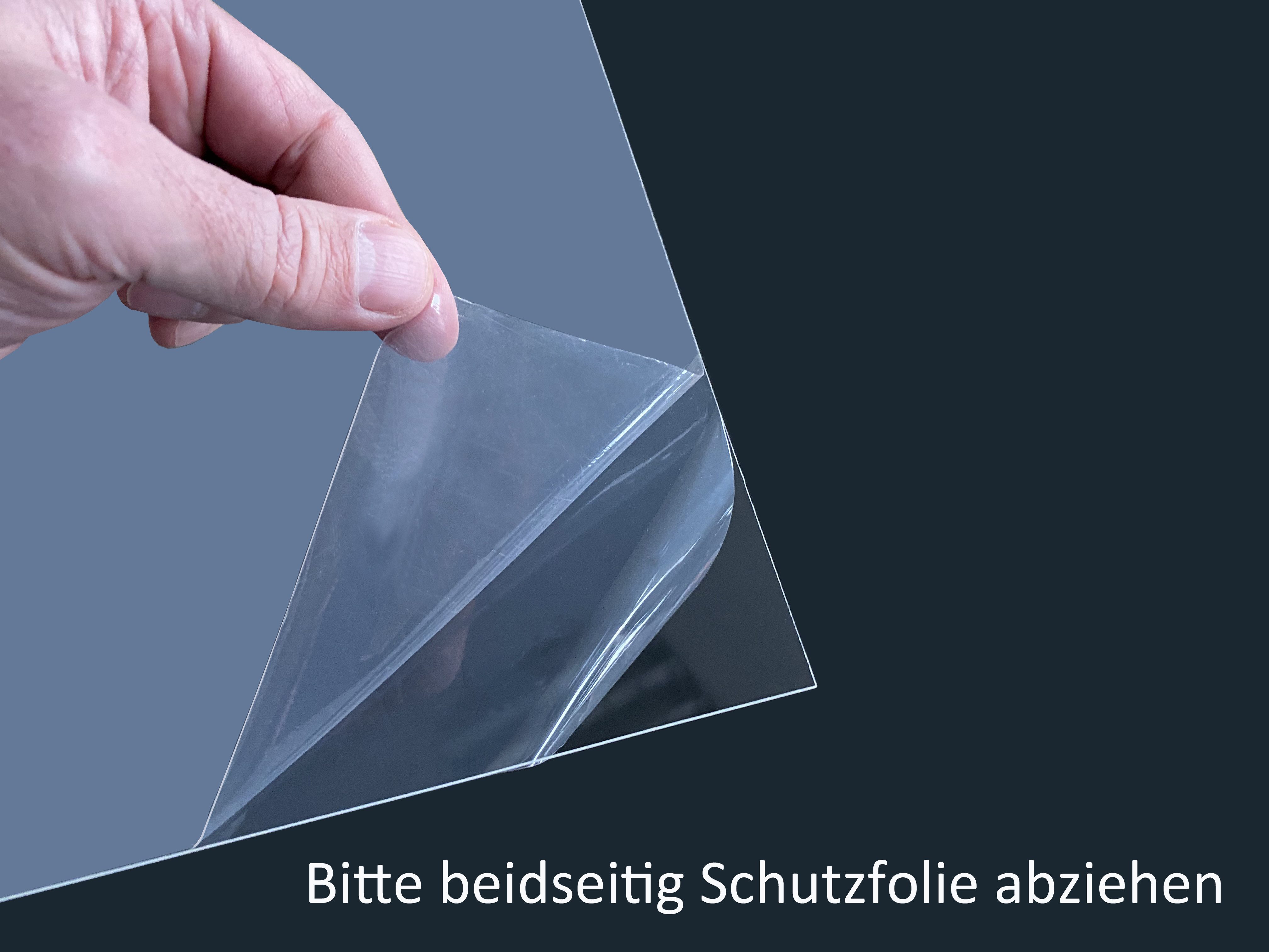 Bilderrahmen LP Plattencover Rahmen - Wechselrahmen - Profil: 15mm Kunststoff schwa
