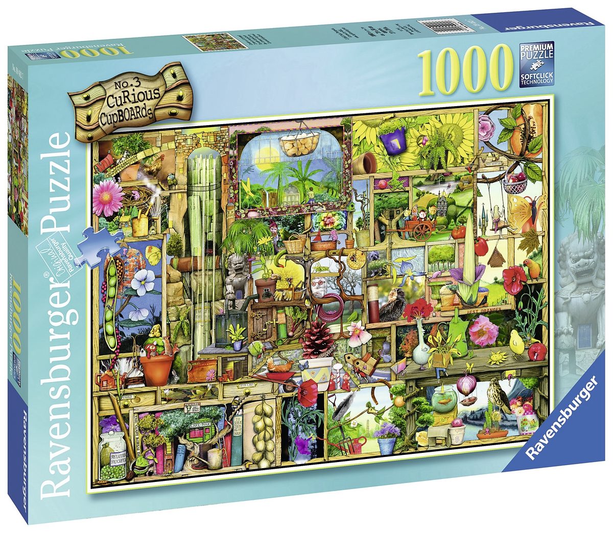 Ravensburger Puzzle 1000 Teile Reise um die Welt 1000 Teile RAVENSBURGER Puzzle / Mit