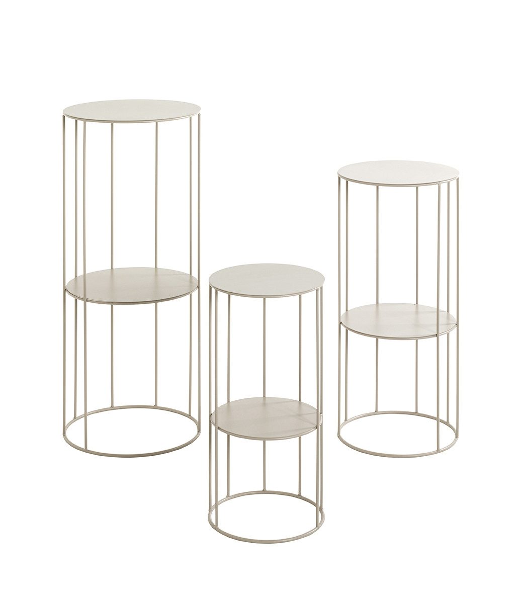 freiraum Blumentisch 54182 (3er Set), (3er Set) in grau (Kaschmirgrau) - 45 günstig online kaufen