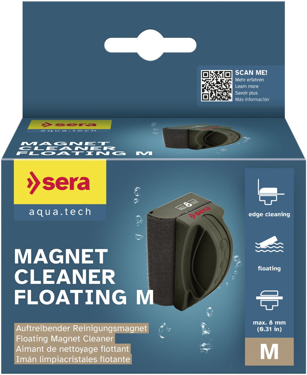 Sera Aquariumfilter Sera Aquariumzubehör Reinigungsmagnet Magnet