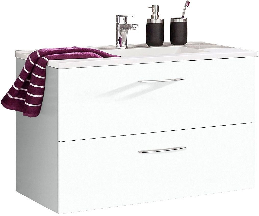 HELD MÖBEL Waschbeckenunterschrank »Portofino« mit Soft ...