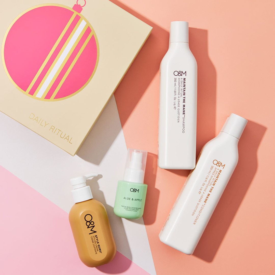 O&M Haarpflege-Set Daily Ritual Gift Set, 4-tlg.