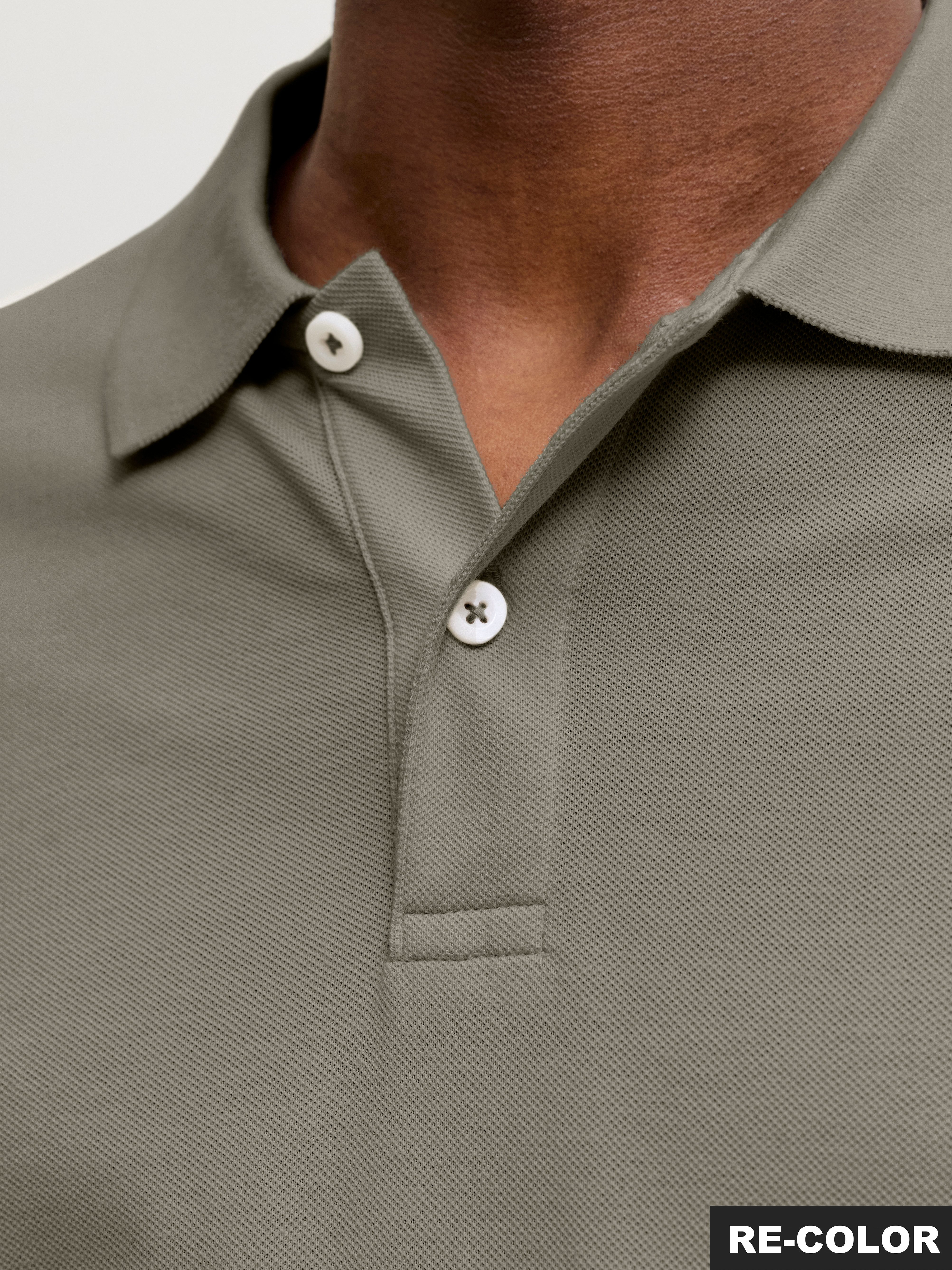 Jack & Jones Poloshirt JJKANE POLO LS Baumwollmischung, regular fit – Bild 4 von 5