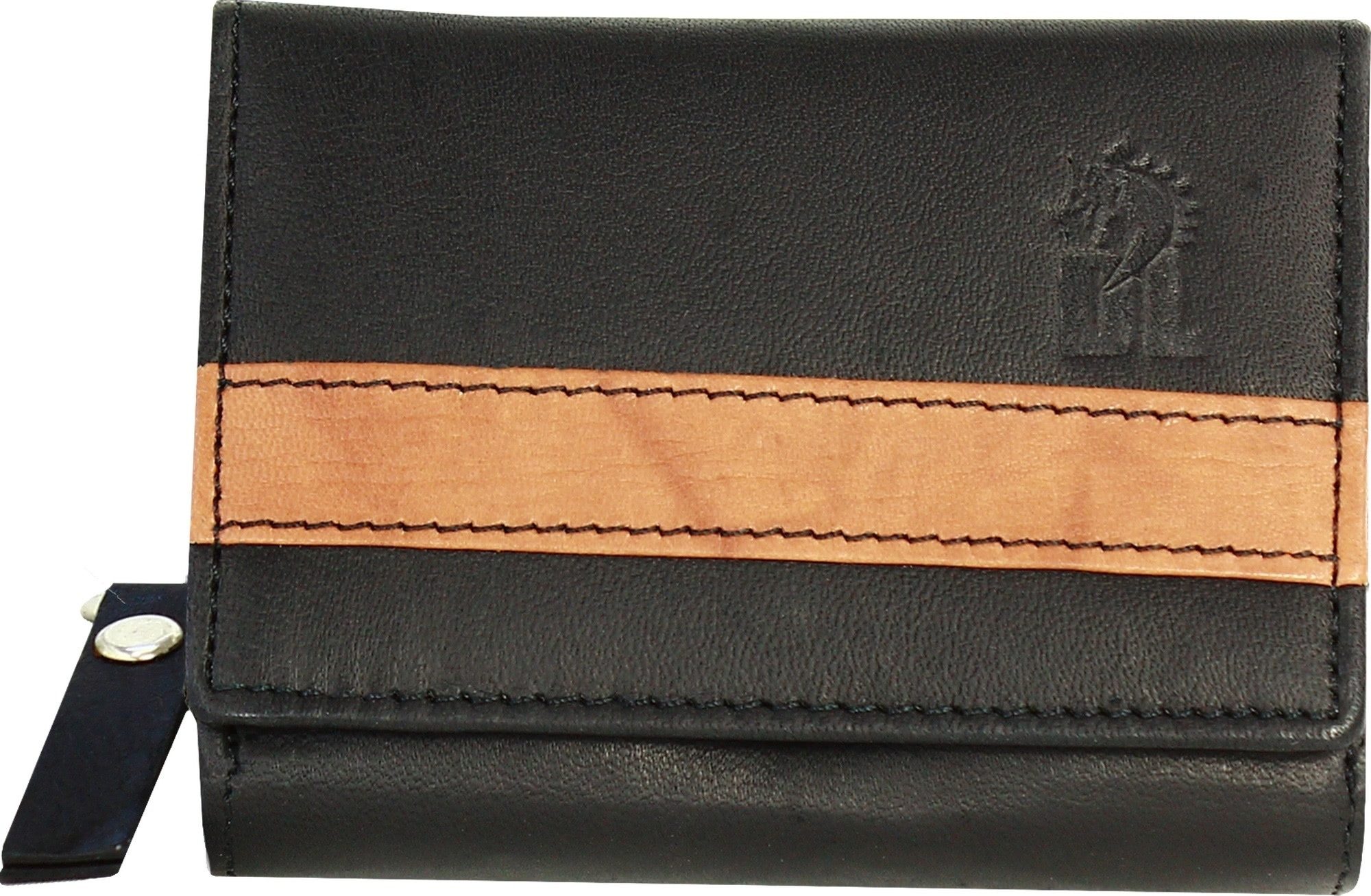 DrachenLeder Geldbörse OPZ100X DrachenLeder Damen Herren Portemonnaie (Portemonnaie, Portemonnaie), Damen, Herren Portemonnaie Echtleder Größe ca. 10cm, schwarz, braun, S