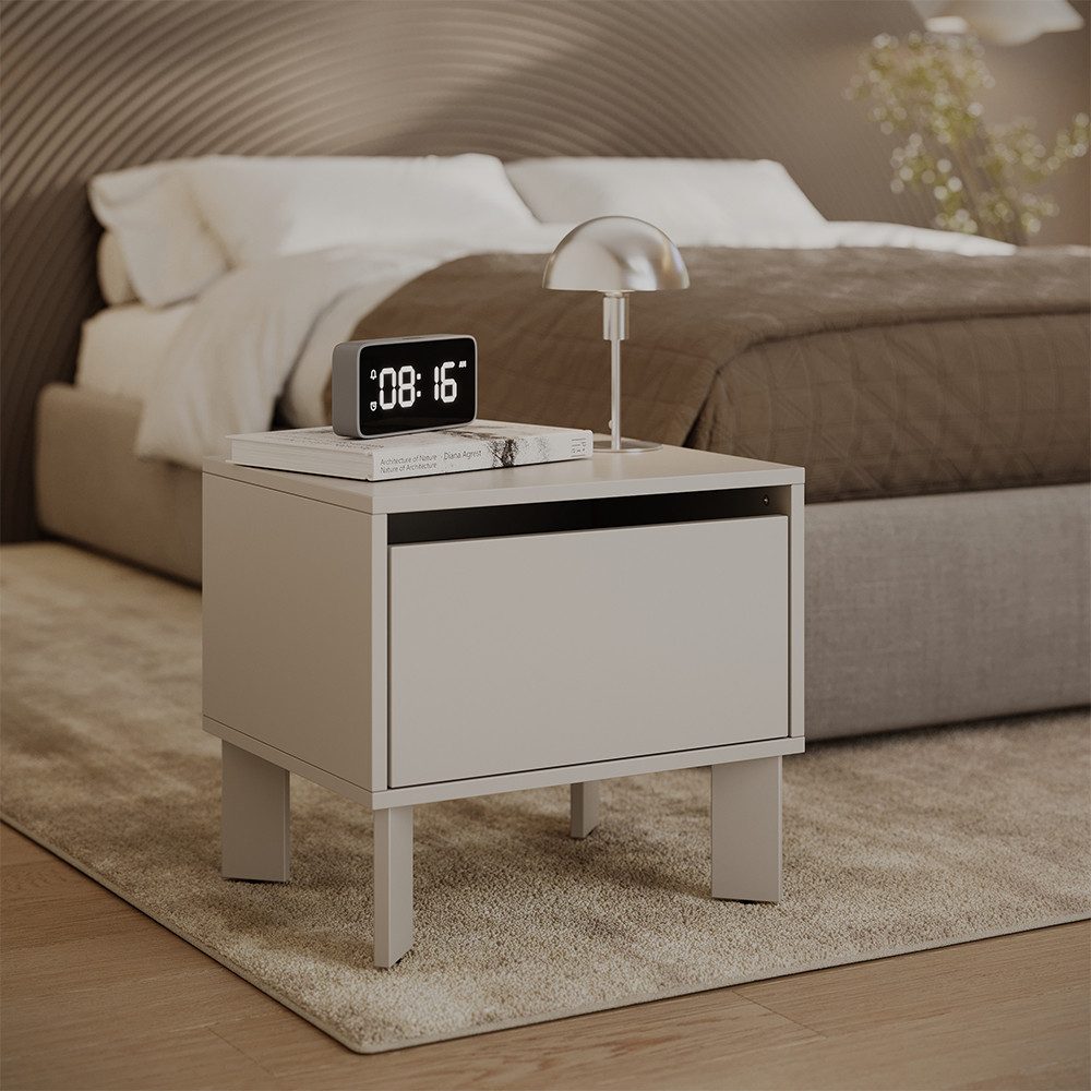 Vicco Nachtschrank Monti, Cashmere, 48.2 x 44 cm 2er Set (2-St)