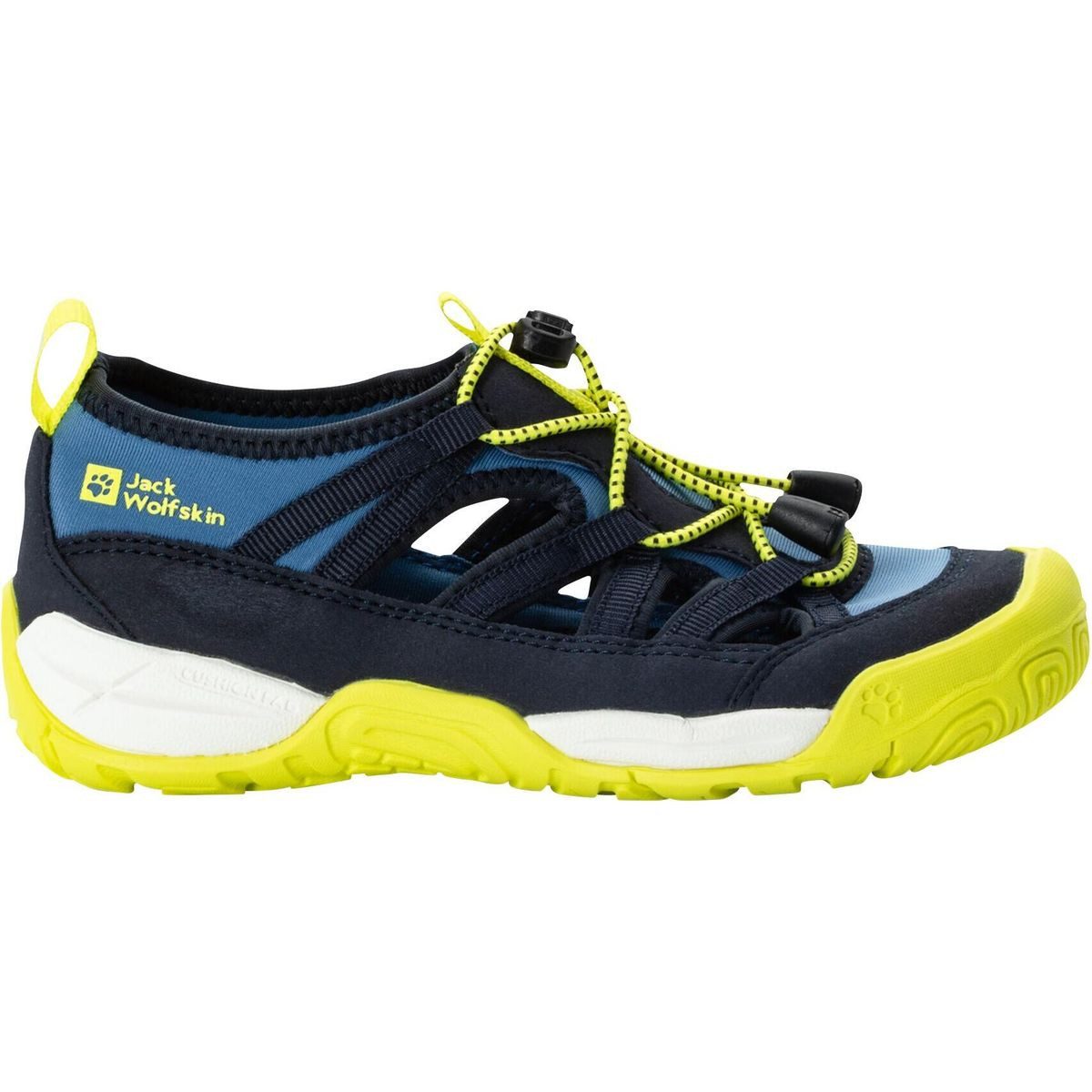 Jack Wolfskin Villi Sandal K Outdoorsandale Leichte, zehengeschlossene Freizeitsandale aus pflegeleichtem