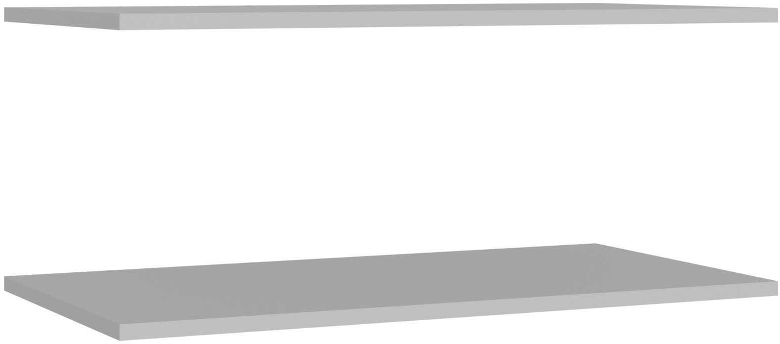 FORTE Einlegeboden Bohol, 2er Set Einlegeböden, B/H/T 1052/2,2/55 cm