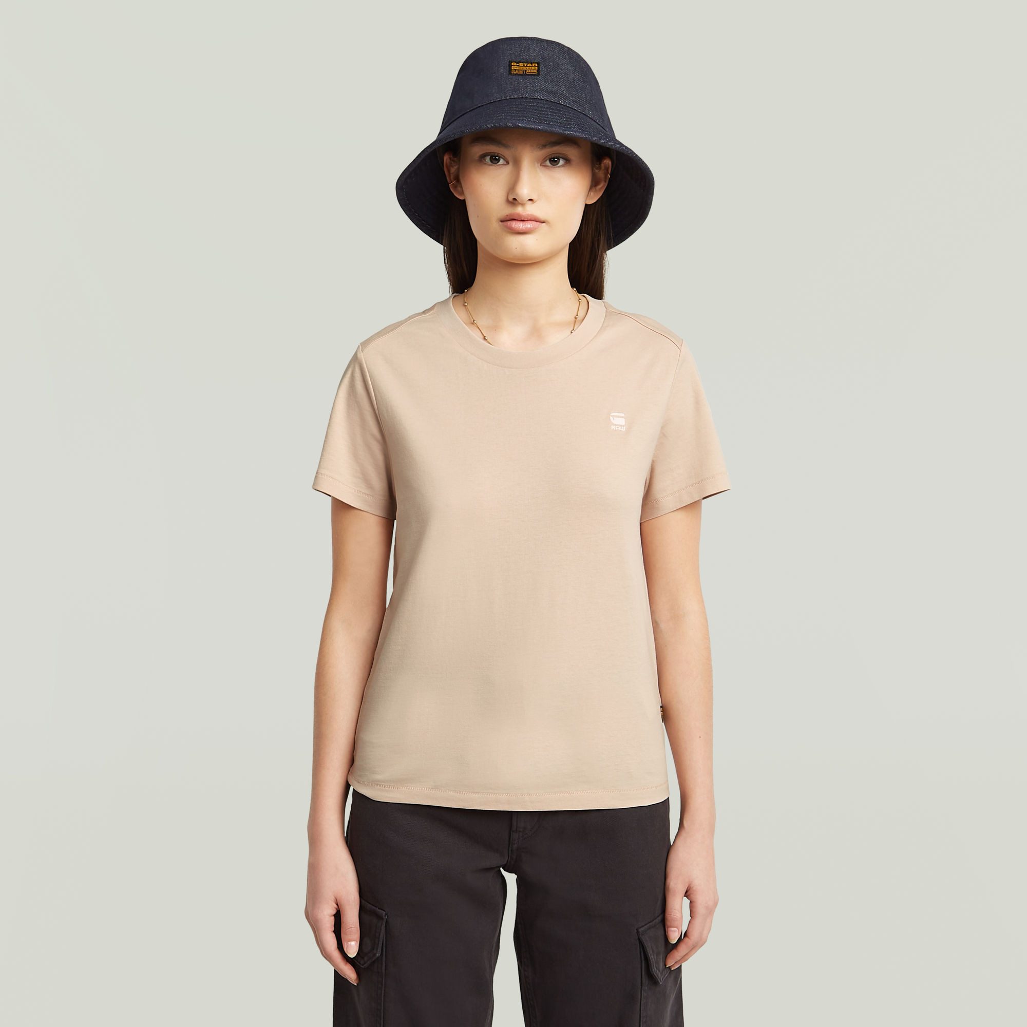 G-STAR T-Shirt Nifous mit kleiner Logo-Stickerei günstig online kaufen