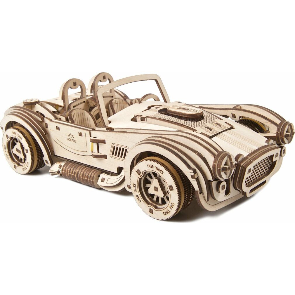 UGEARS 3D-Puzzle 3D-Puzzle Rennwagen Drift Cobra 370 Teile, Puzzleteile