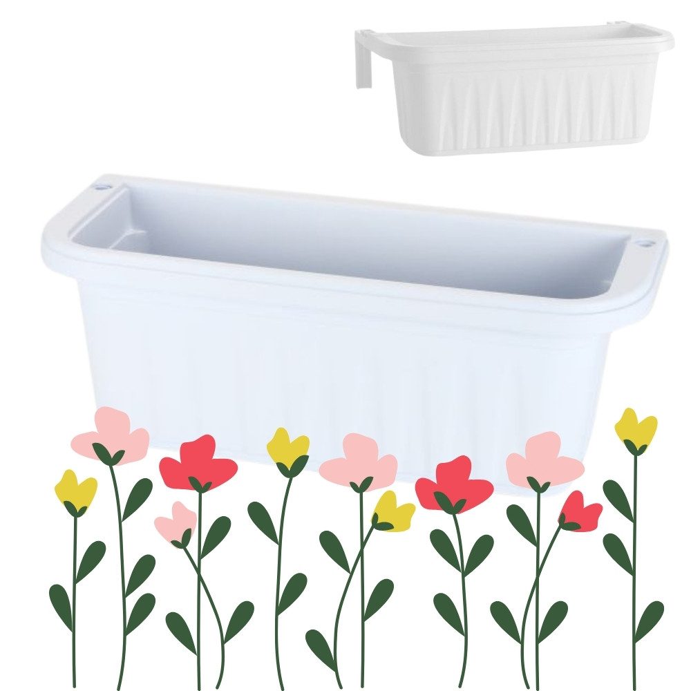 GarPet Balkonkasten Blumenkasten Balkonkasten mit Halterung günstig online kaufen