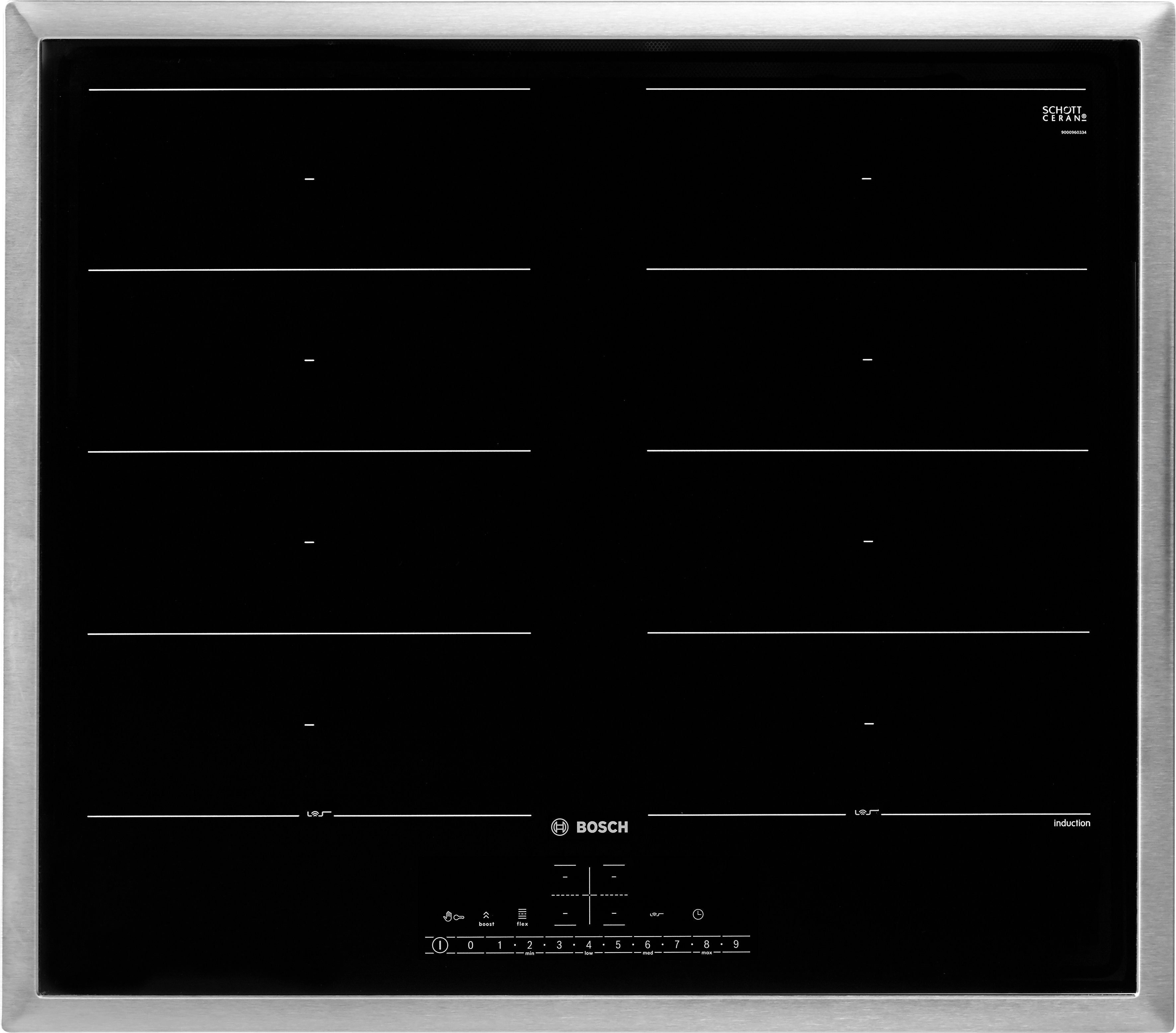 Image of BOSCH Flex-Induktions-Kochfeld von SCHOTT CERAN® Serie 6 PXX645FC1E, mit Powerboost-Funktion