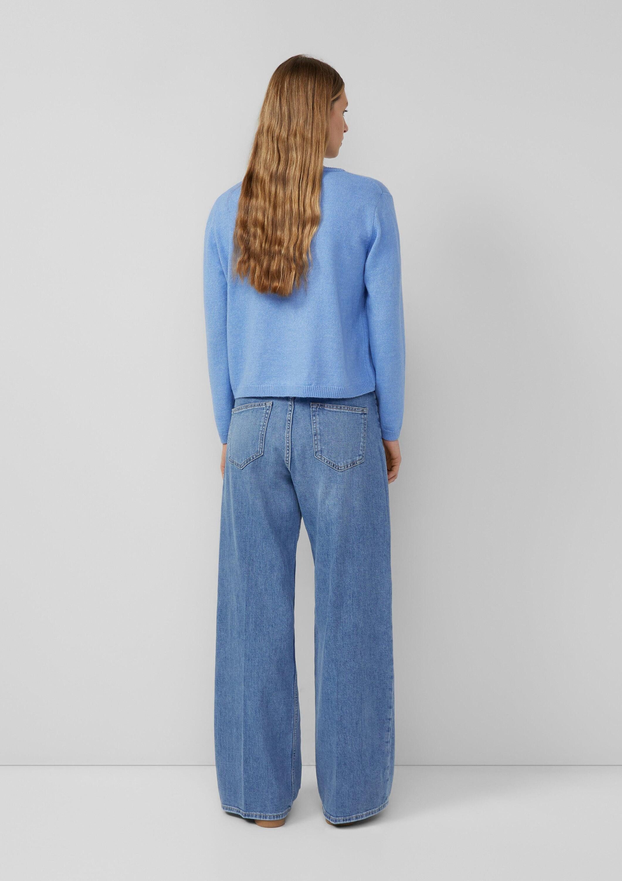 s.Oliver Weite Jeans Jeans-Hose SURI Jeans Suri / Regular Fit / High Rise / Wide Leg