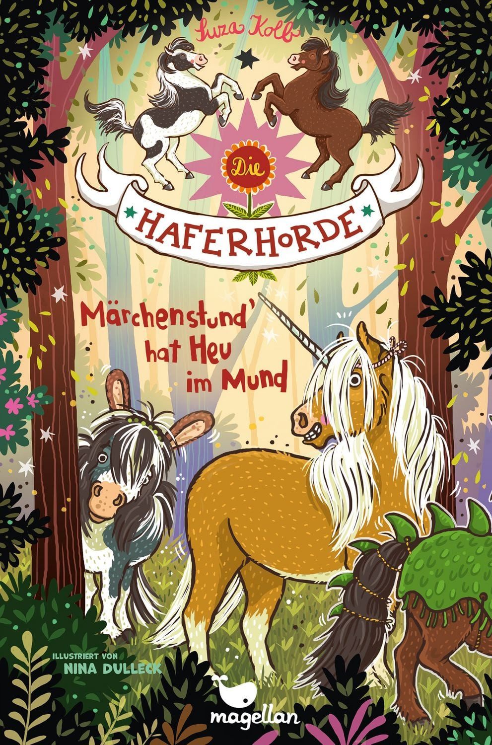 Kinderbuch Die Haferhorde - Märchenstund' hat Heu im Mund Band 17 der lustigen Po Suza Kolb