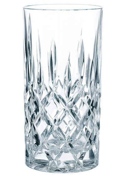 Nachtmann Longdrinkglas »Noblesse«, Kristallglas, mit edlem Schliff, 4-teilig