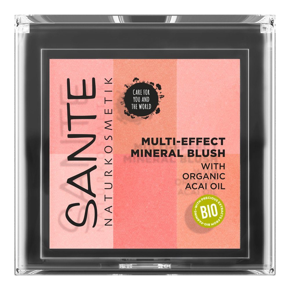 SANTE Румяна Multi-Effect Mineral Blush Coral, Koralle, 8 g