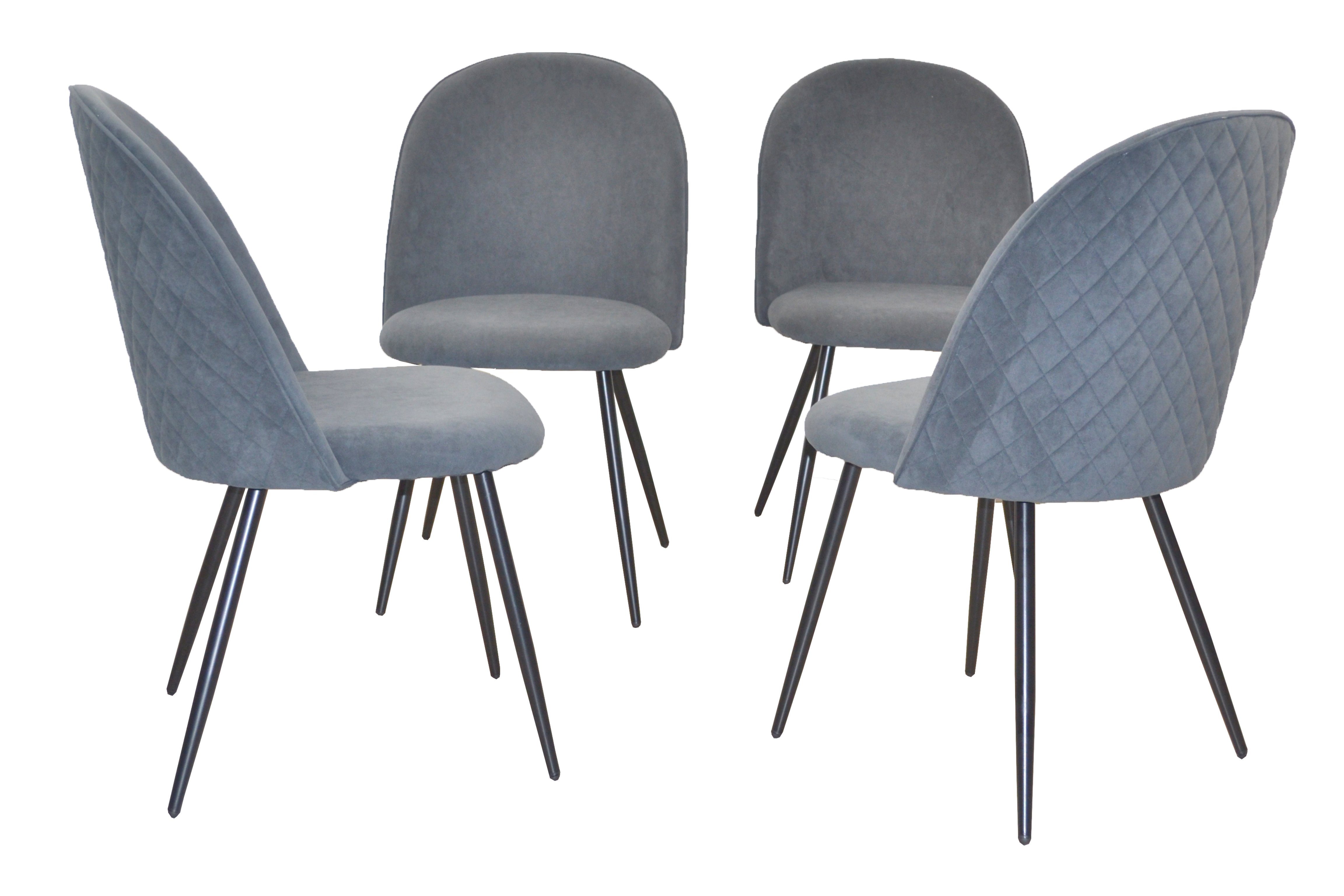 Polsterstuhl 4er-Set "Lima"