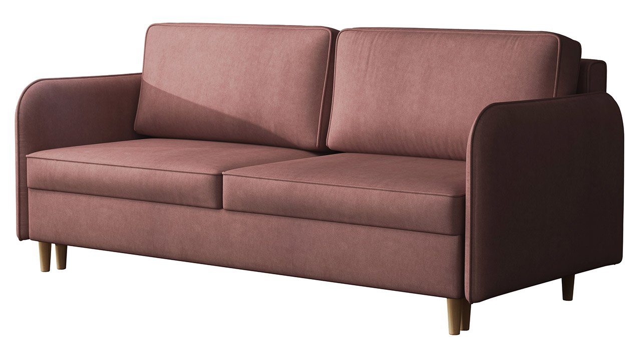 MIRJAN24 Schlafsofa Gaja, mit Schlaffunktion und Bettkasten, 3 Sitzer Schla günstig online kaufen