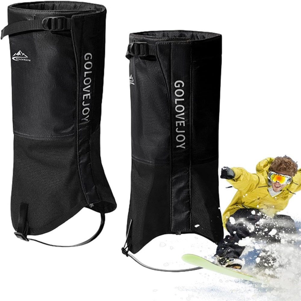 RWEUOQ Gamaschen Gamaschen Outdoor Wasserdichte Stiefelgamaschen Ski-Beinwärmer, Wandergamaschen Verstellbare Gamaschen für Wandern Schneeschuhe