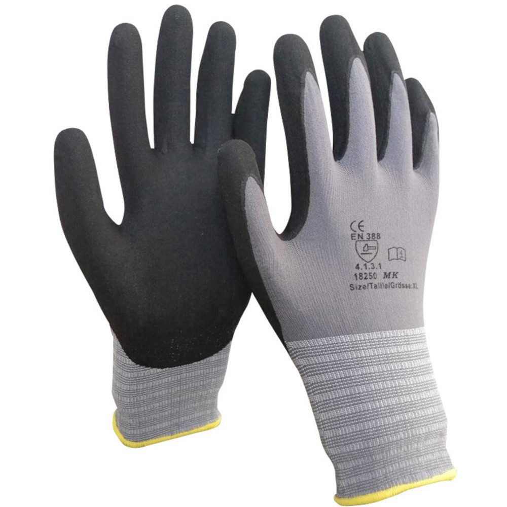B-Safety Arbeitshandschuhe B-SAFETY ClassicLine Nitril HS-101004-6 Nitril Arbeitshandschuh Größe