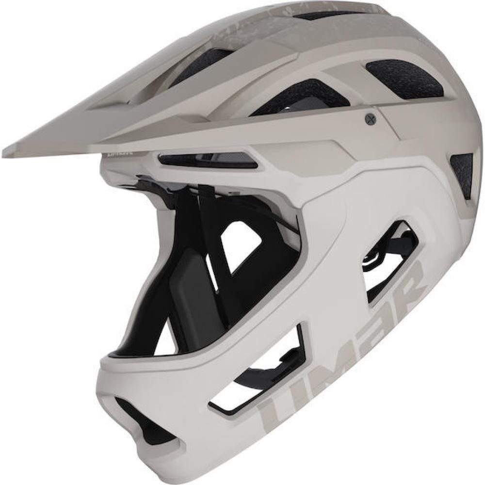 LIMAR Fahrradhelm Limar Livigno + Mips Matt Sand L Sand - leichter Fullface-Helm mit max