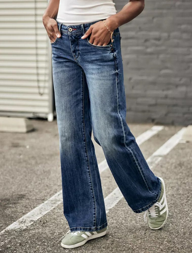 Freeman T. Porter Schlagjeans Agatha Damen günstig online kaufen